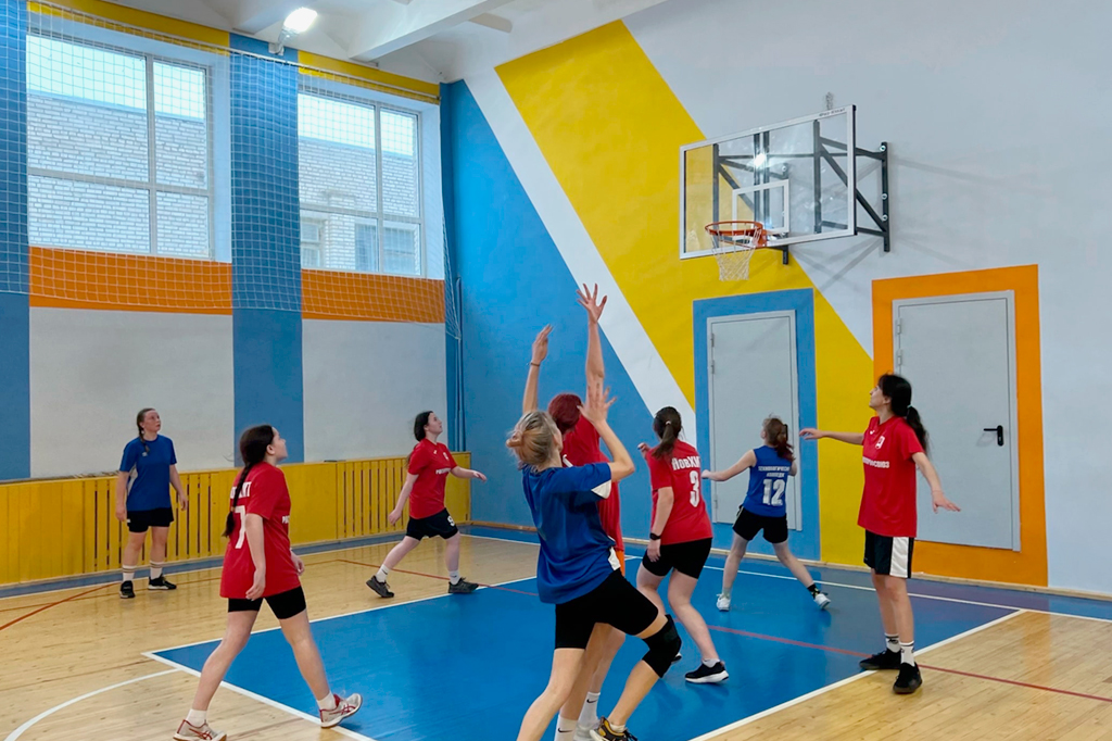 Городские соревнования по баскетболу среди девушек в рамках XXIV городской Спартакиады учащейся молодежи 2022/2023 уч. года